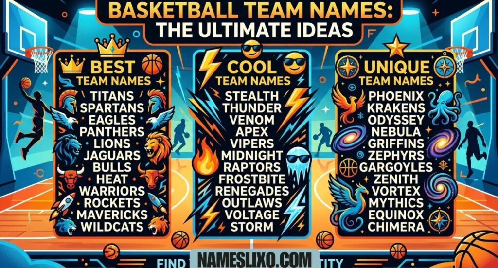 Basketball Team Names