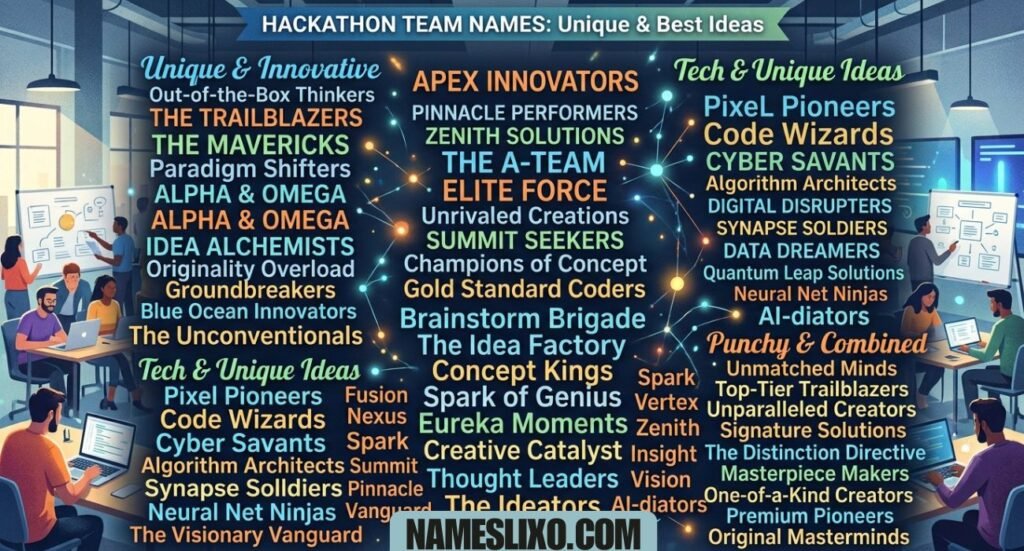 Hackathon Team Names