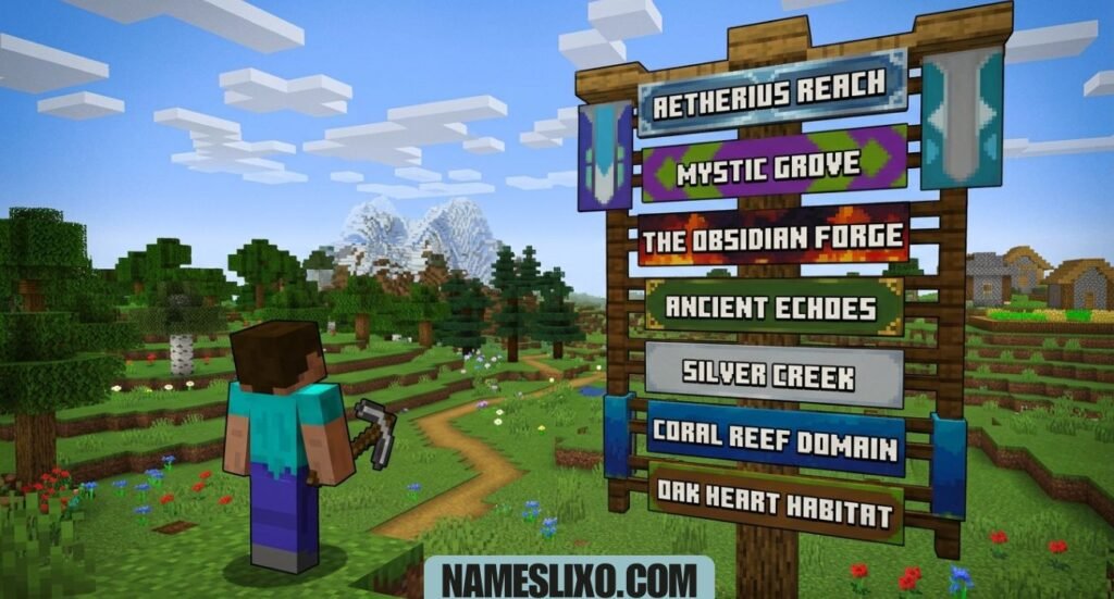 Minecraft World Names
