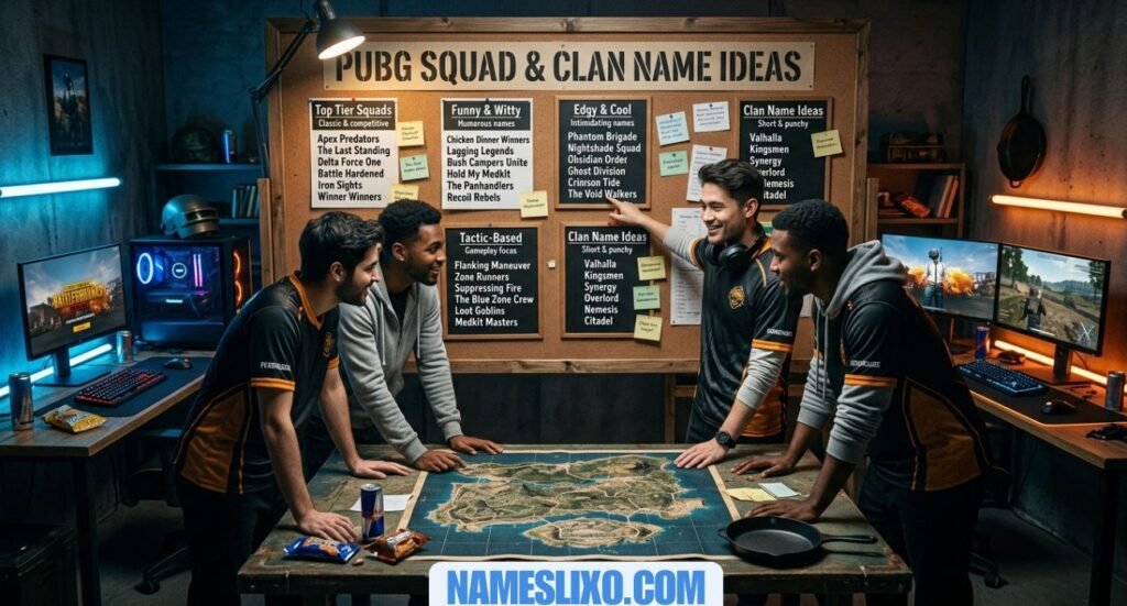 PUBG Team Names