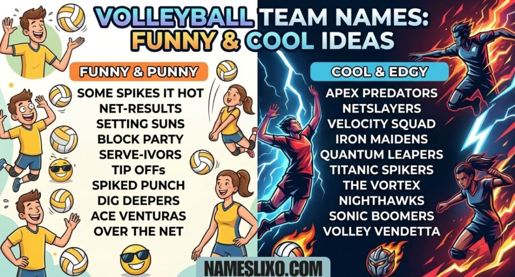 Volleyball Team Names