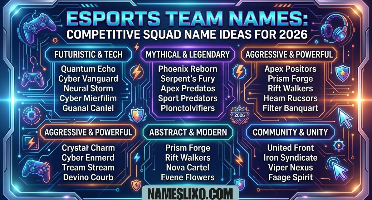 Esports Team Names