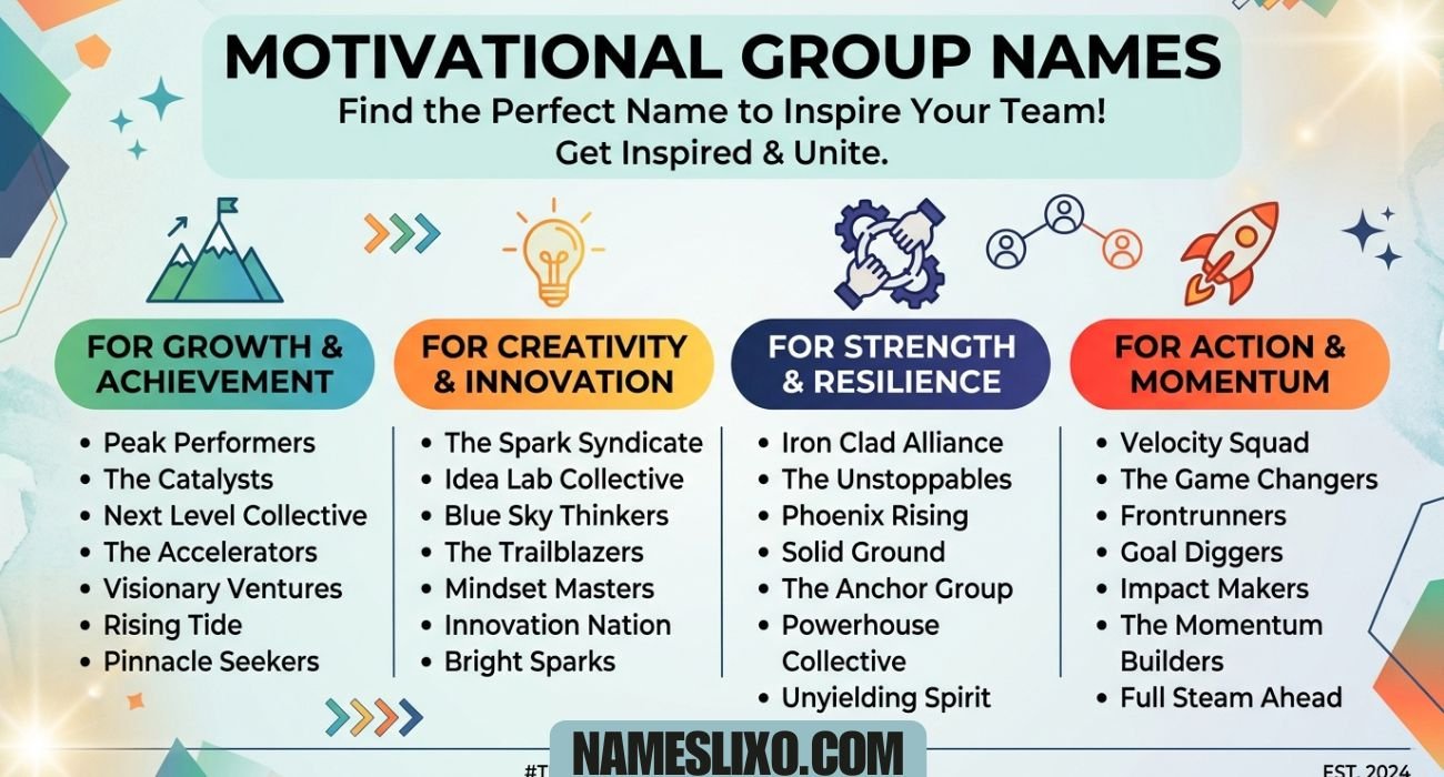 Motivational Group Names