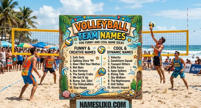 Volleyball Team Names
